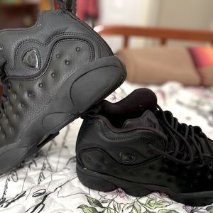 All Black Jordan’s